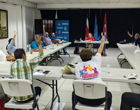 Filial de pensionados de UNDECA realiza Asamblea General